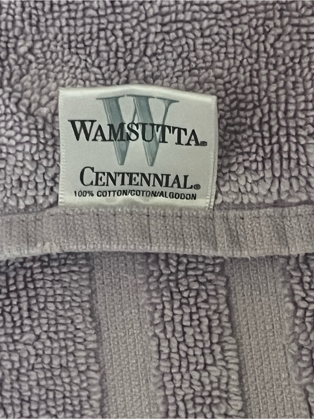 Wamsutta Centennial Cotton Foot Towel - Mauve